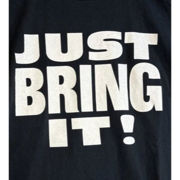 WWF WWE Vintage Original The Rock OG Just Bring It Shirt Size Large Wrestling - Picture 3 of 8